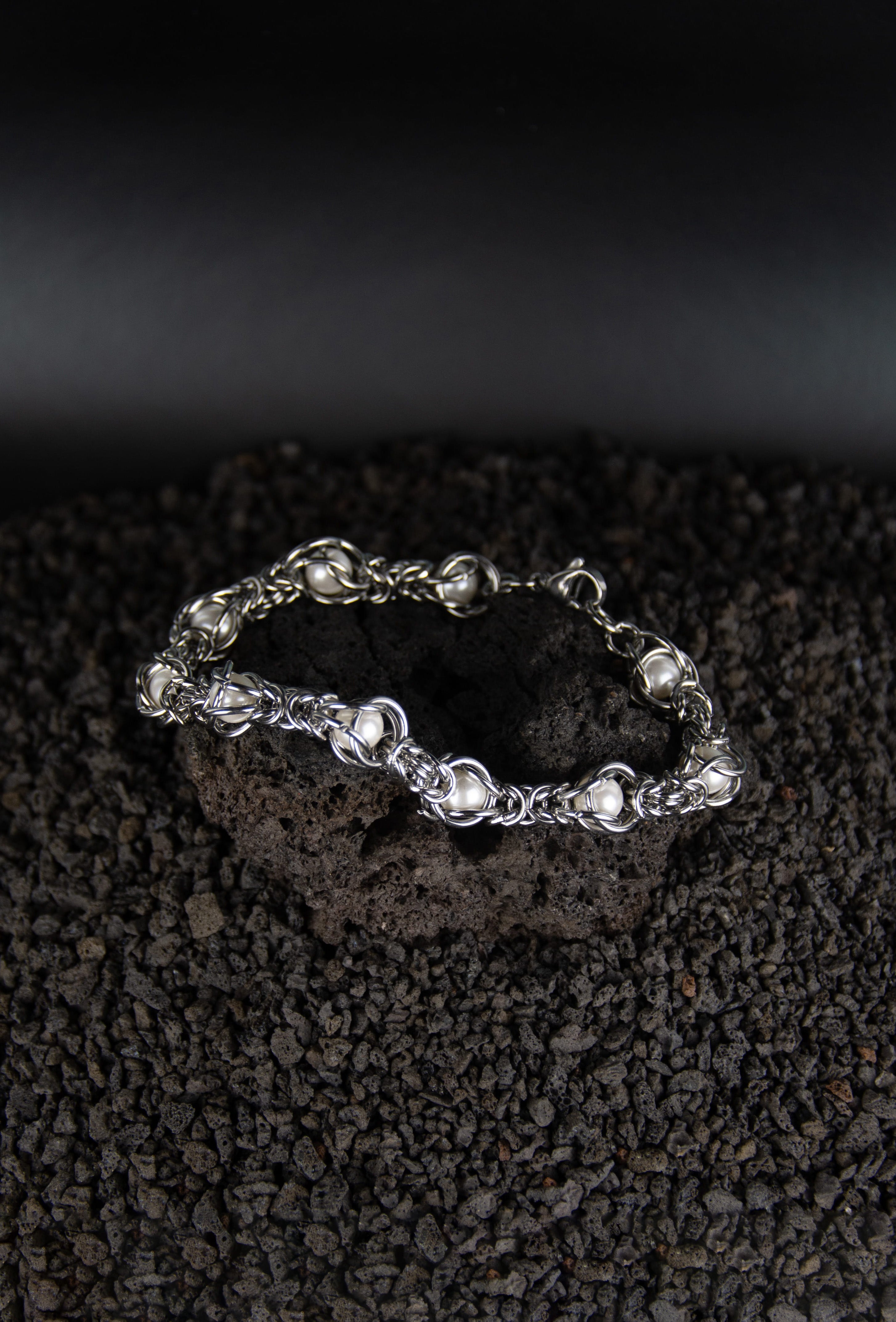 White Pearls Bracelet