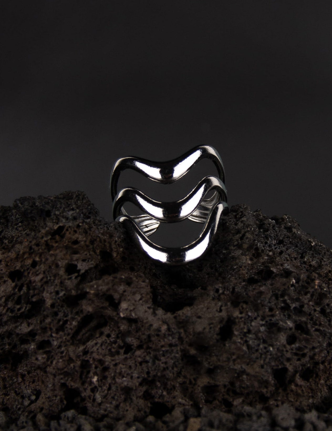 3 Waves Ring