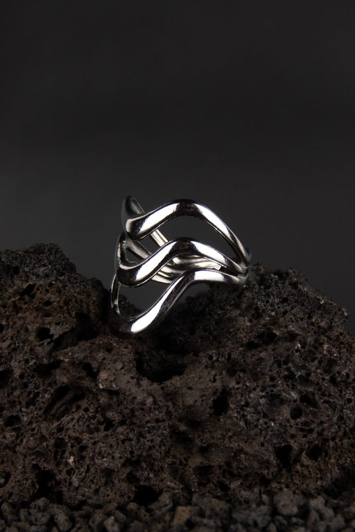 3 Waves Ring