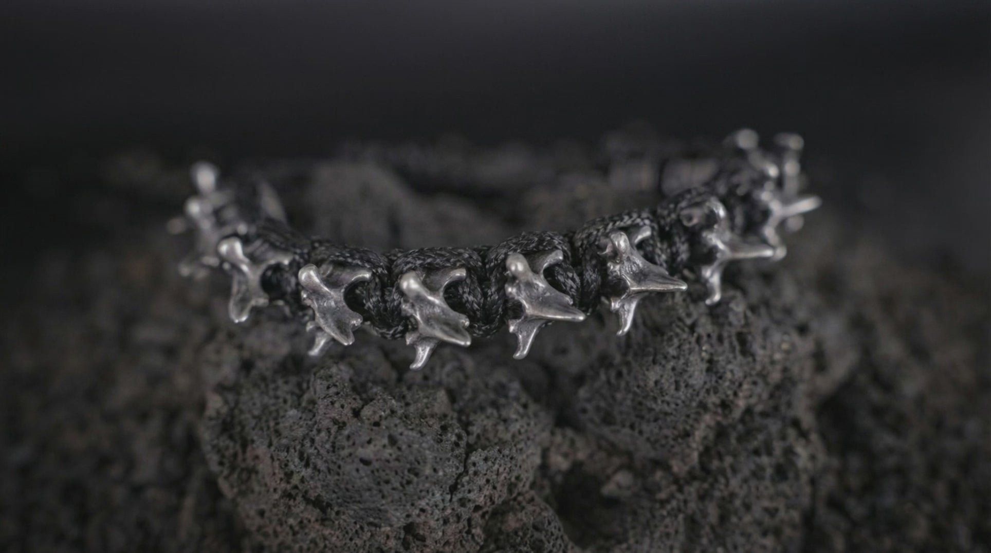 Laced Spine Bracelet